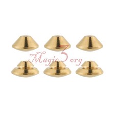 50pcs Fishing Spinner Lure Body Weights Sinkers UFO Shaped Flying C Making Parts