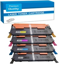 Set of 4 Toner Cartridge For Samsung CLP310 CLP310N CLP315W CLX3175 CLTK4092S