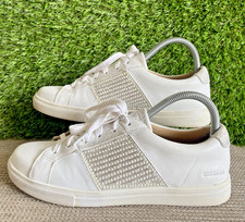 Skechers Women's Street Los Angeles White Beaded Rhinestone Trainers UK Size 5