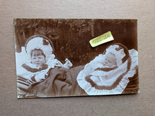 OLD PHOTO CHILDREN HAT PRAM