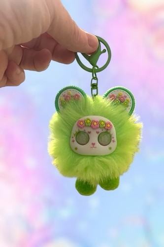 Cute soft fluffy green - soft,