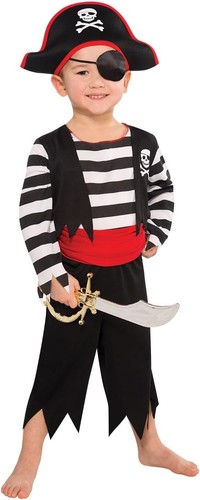 Kids boys girls pirate - boys, costume