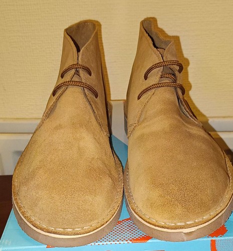 Mens magnus tan suede desert - tan,