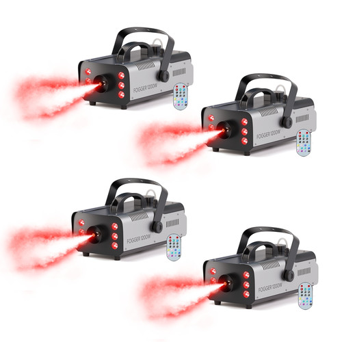 4pcs 1200w nebelmaschine mit - 1200w,