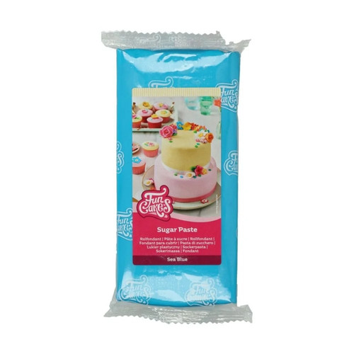 Sea blue sugarpaste 1kg - sea,