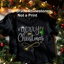 V Neck Merry Christmas