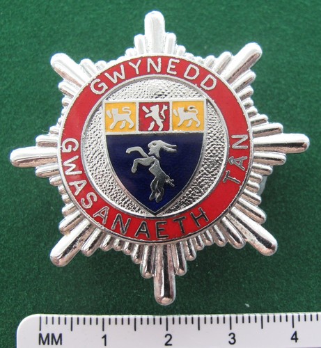 Gwynedd fire brigade cap - fire,