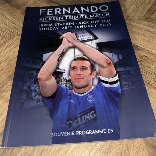 Fernando ricksen tribute match - tribute,