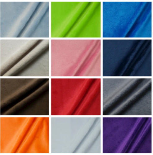 Minky solid fabric - minky,