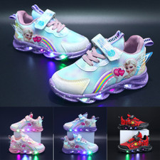 Boys Girls Led Light Up Shoes