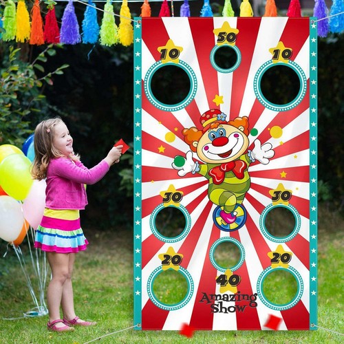 Carnival toss games with - carnival,