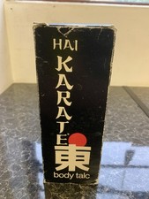 Vintage 1970s 1980s Men's Hai Karate Talc 200g With Original Box RARE