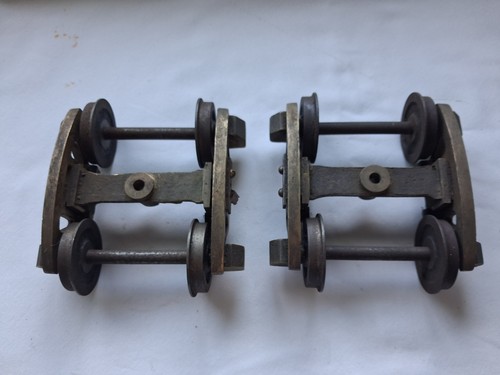 Live steam train bogies - x,