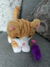 Furreal fur real Bella biscuit making kitty kitten ginger toy meows Cat Interact