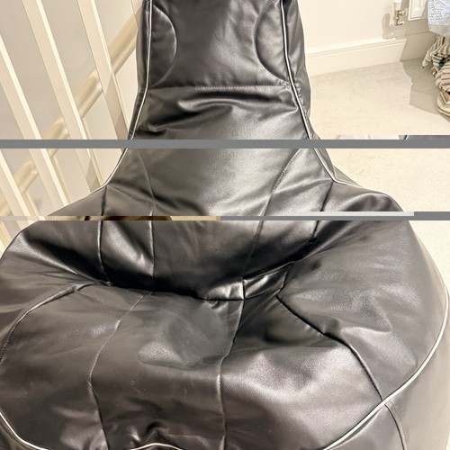 Bean bag chair - chair, indoor