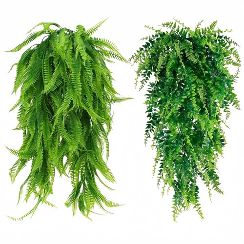 4pcs artificial hanging plants - 4pcs,