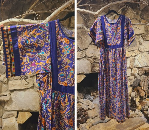Floral maxi dress vintage - maxi,