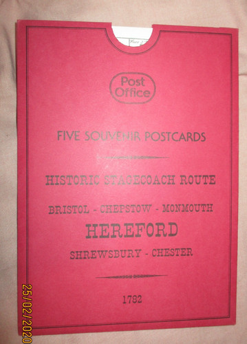 C1982 hereford post office - post,