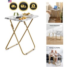 Folding TV Tray Table with