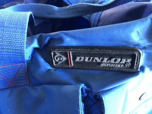 Dunlop gym bag blue vintage - dunlop, blue,