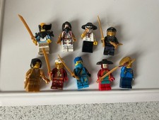 Lego Mini Figures, Assorted Ninja Figures, pre-owned