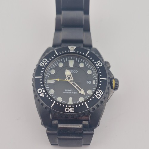 Seiko divers 5m62 0bl0 - seiko, kinetic