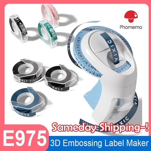 Phomemo e975 embossing - embossing, label