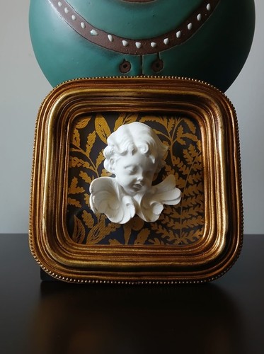 Vintage cherub wall - vintage,