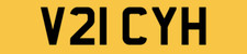 VICKY VICTOR H NUMBER PLATE