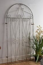 Vintage Salvage Heavy Iron Ornamental Garden Gate 181.5cm High