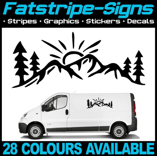 Compass mountain stickers - compass,