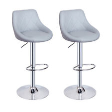 2x Bar Stools Gas Lift Swivel