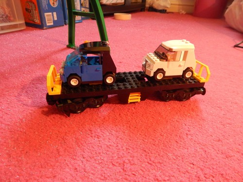 Lego train 7939 car - lego,