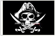 Pirate Crossed Sabres Sleeved