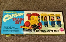 Vintage Plastic Cartoon Train