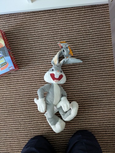 Bugs bunny teddy toy - toy, plushie