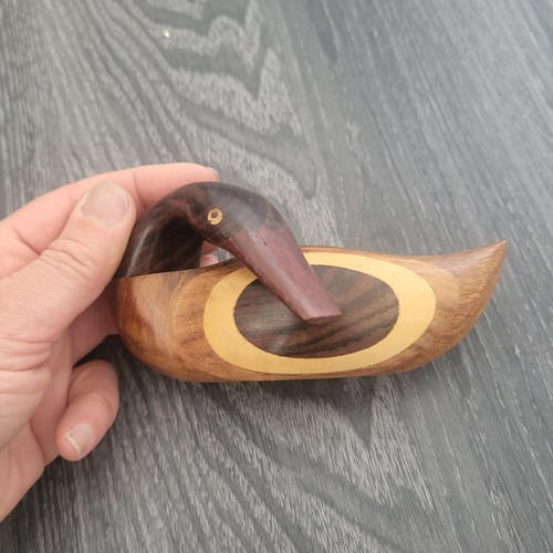 Vintage hand carved wooden - hand,