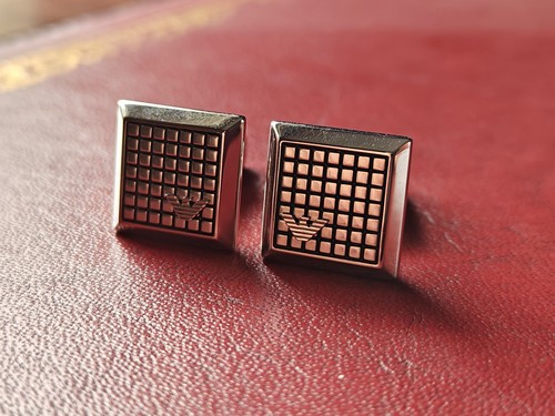 Emporio armani cuff links with - armani,