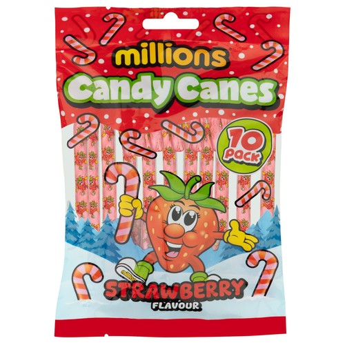 10pc millions candy cane xmas - 10pc,