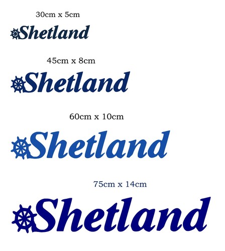 75cm shetland boats - 30-75cm,