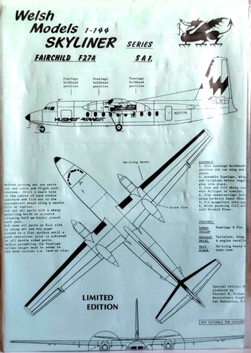 Welsh models skyliner sa1 - skyliner, #sa1
