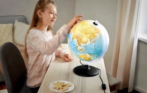 Livarno led world globe - livarno,