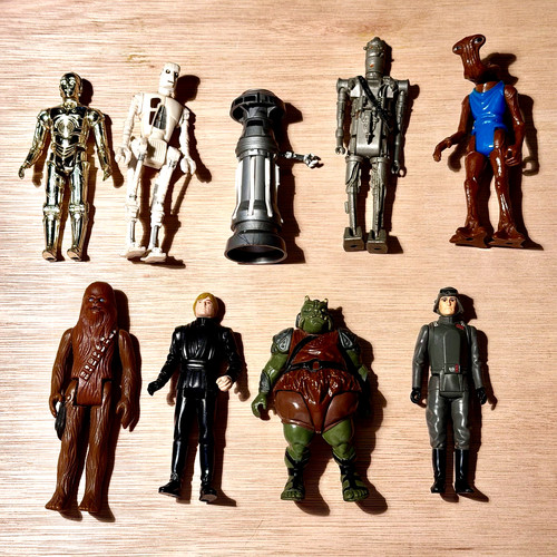 Vintage star wars figure - star,