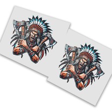 Apache Indian tomahawk warrior