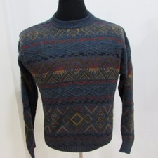 St Michael Icelandic Men's Wool Blend CrewNeck Jumper Chest 48/50 XL UK Sku 7099