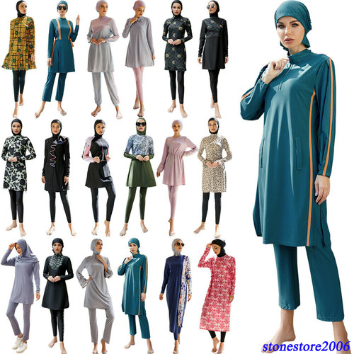 3pcs burkini muslim hijab - burkini,