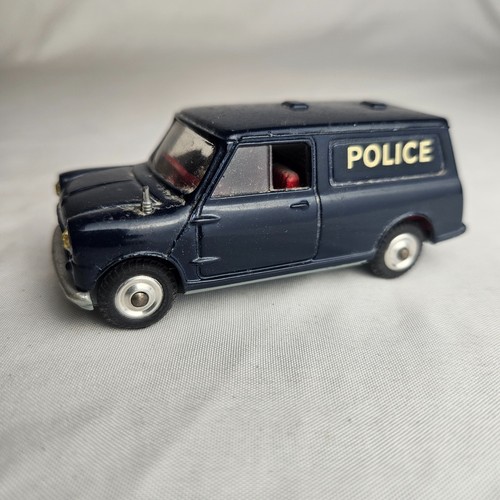 Corgi austin mini van police - corgi, mini-van