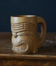 Vintage Hand Carved Wooden