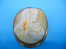 Antique vintage cameo - or,