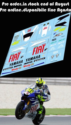 Decals for yamaha - 1/12,